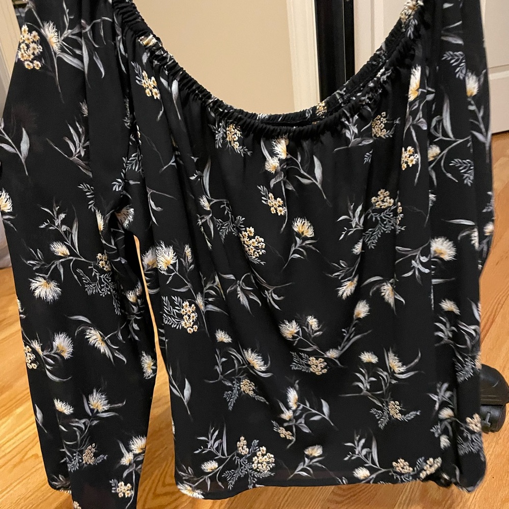 Never worn off the shoulder top